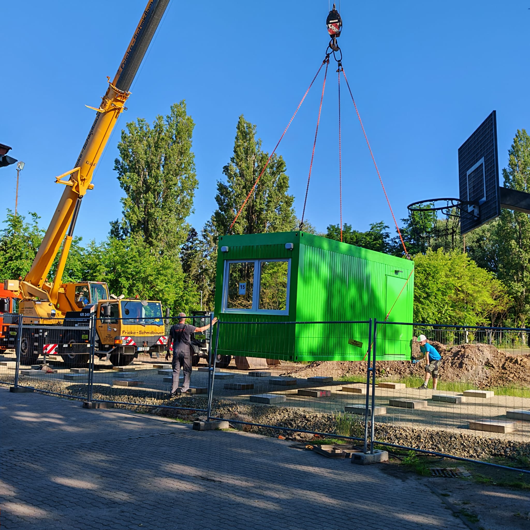Umbau – Das neue Gebäude nimmt Gestalt an